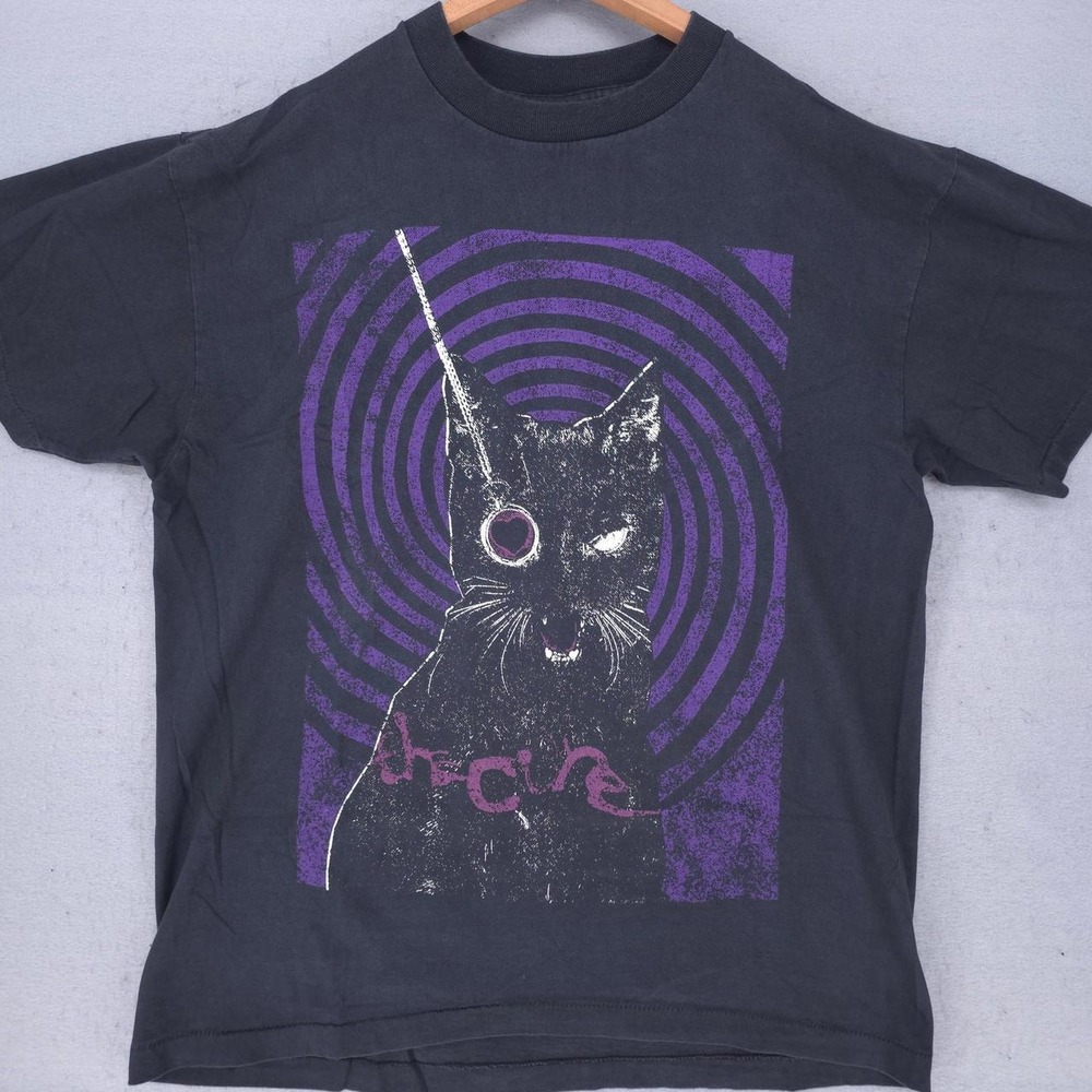 Vintage Style The Cure Band Shirt REPRINT Tour Tee Goth Size XL